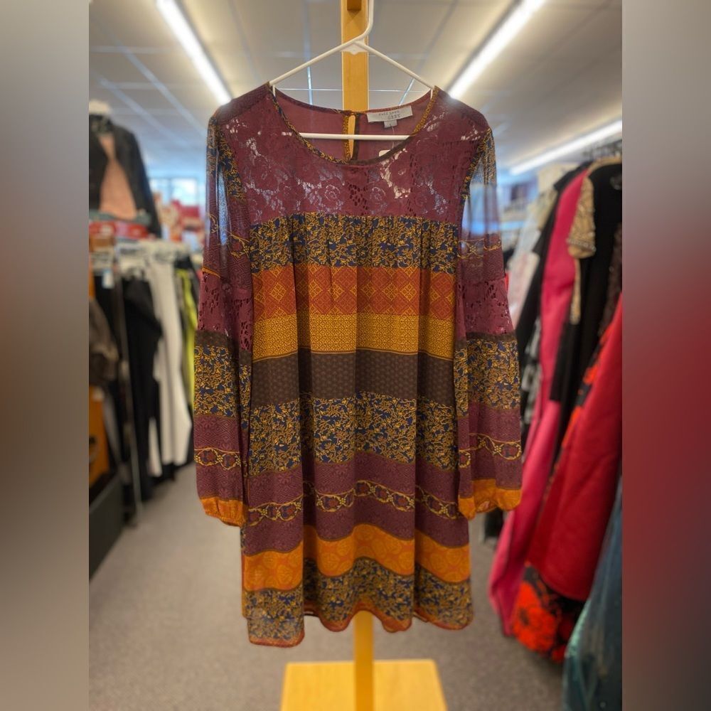 🛍️ Ruff Hewn Large Multi Color Dress - Picture 2 of 4